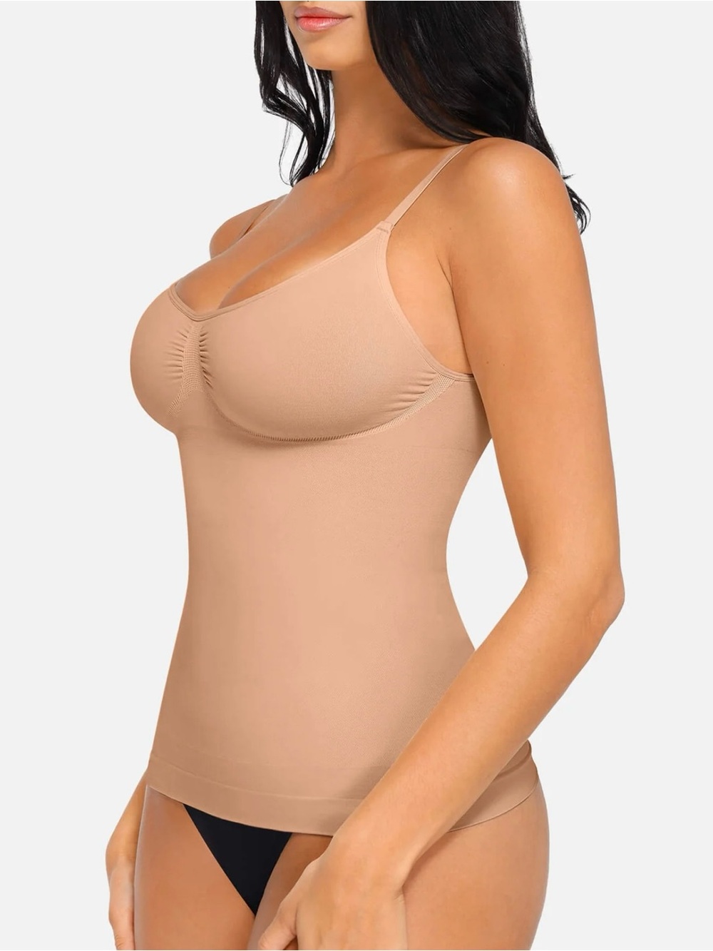 Feelingirl Slimming Tummy Control Shapewear V-Neck Camisole View 3